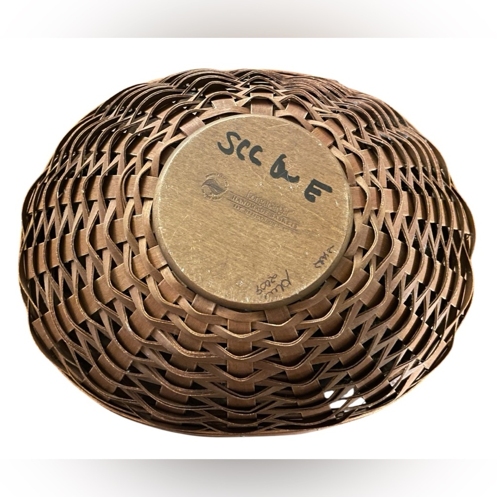 Brown Woven Longaberger Basket - Picture 3 of 8